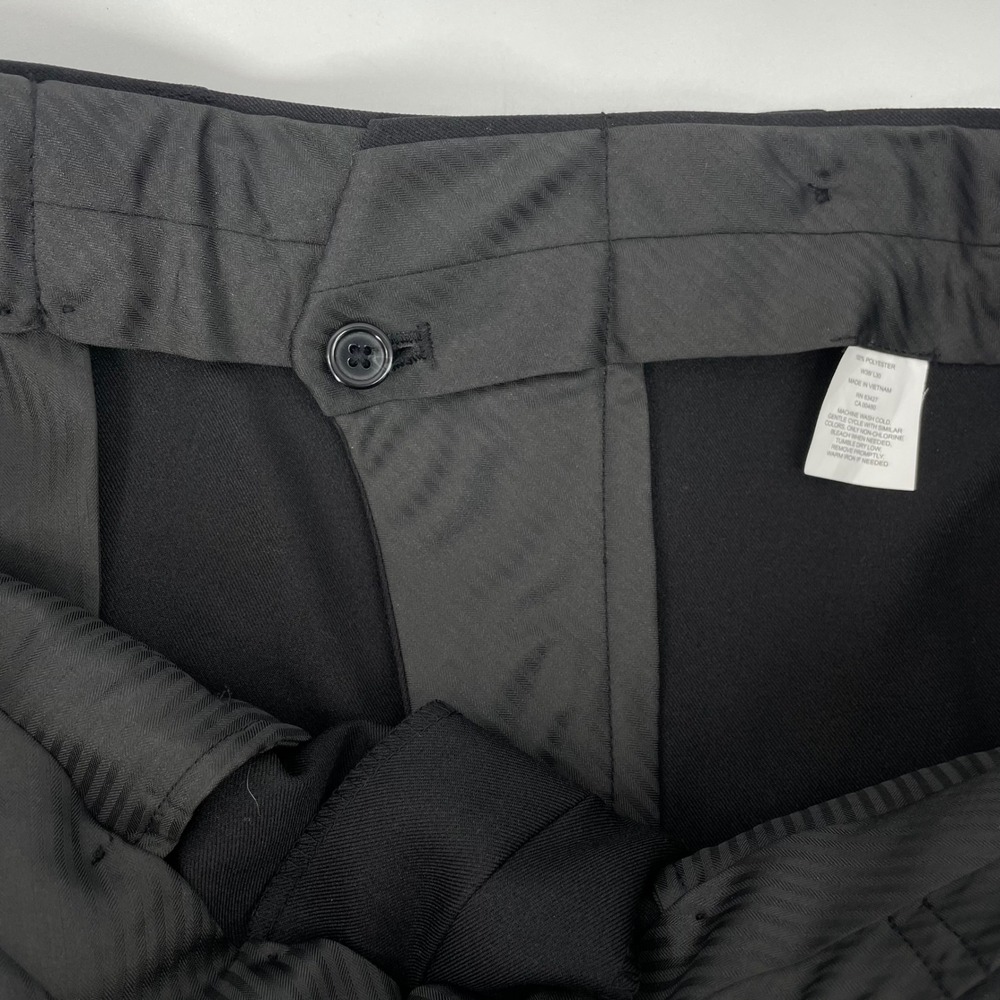 ARCHITECT Men 38x30 Black Classic Fit Wrinkle Free Dress Pants‎ Stretch Extender - Picture 8 of 10